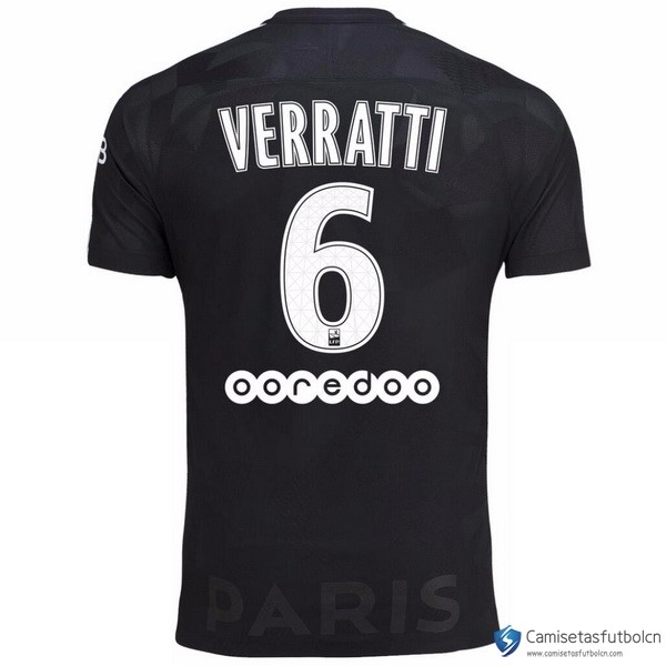 Camiseta Paris Saint Germain Tercera equipo Verratti 2017-18